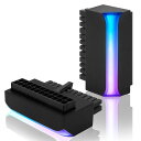 EZDIY-FABATX24ピン90度電源コネクタ5V3ピンARGBメスからオス