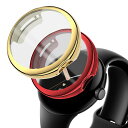 【2色セット】コンパチブルGooglePixelWatch/Pixelwatch2カバー、コンパチブルグーグルPixelウォッチスクリーンプロテクターケース、コ...