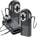 ShokzUSBType-C用変換アダプターShokz骨伝導イヤホン用USB-C充電ケーブル変換アダプター(2本)ShokzType-C用変換マイクロ急速充電コンパクト持ち運び便利良質な素材耐久性安全稳定Shokz用変換アダ…