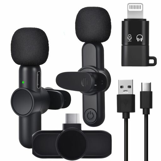 ピンマイク【2025新型】360°集音type-Cピンマイクi-Phone16/15シリーズ対応Android用瞬時接続Bluetooth..