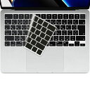 【M2 M3チップモデル JIS配列 黒色】NPUOLS MACBOOK AIR 13.6/AIR 15.3/PRO 14/PRO 16 インチ 用 キーボードカバー 対応 2024-2021 型番 A3113 A2681 A3114 A2941(2)