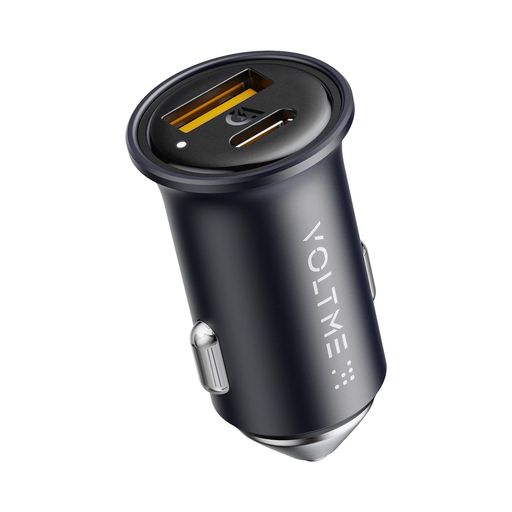 VOLTMEシガーソケットusb-c最大30W急速充電USBC+Aポート車充電器カーチャージャーusb2ポート軽量タイプc車載充電器12V/24V入力に対応PD3.0QC3.0PPS対応iPhoneGalaxy
