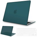 【M1 チップモデル マット加工】NPUOLS MACBOOK AIR 13.3 つや消しの質感 ディープティール カバー 2021 2020 2019 2018モデル 薄型 耐衝擊 マックブックエアー 保護ケ 男子 M1(2)