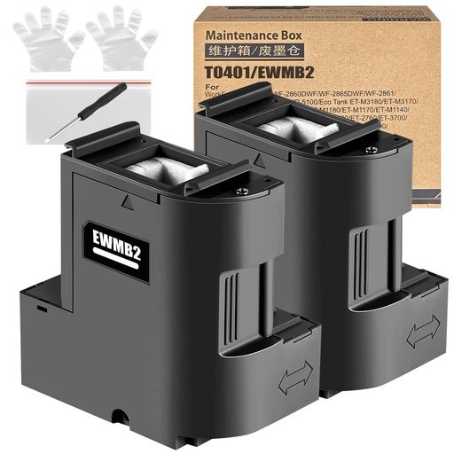 Rakuten - エプソンEWMB2互換メンテナンスボックス2個セットEPSONEWMB2メンテナンスボックス対応機種:EW-M670FTEW-M630TBEW-M630TWPX-M270TEW-M670FTWPX-S270T