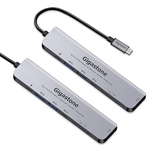 y USB C nu 2pbNzGIGASTONE 7-IN-1 USB nu A_v^ TYPE-Cy4KΉHDMIo̓|[g+PD 100W}[d+2 USB3.0 |[g & USB-C|[g+MICROSD & SDJ[h