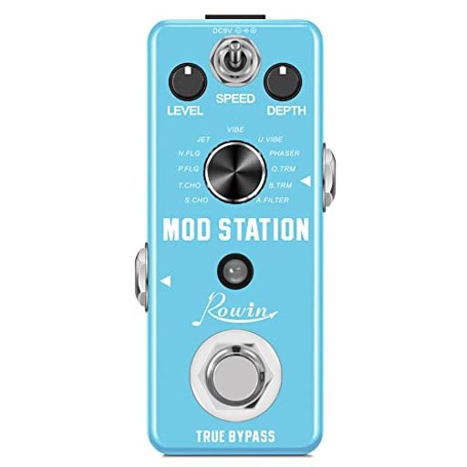 ROWIN MOD STATION 11種類のクラシックモジュレーションエフェクト ギターエフェクトペダル ...