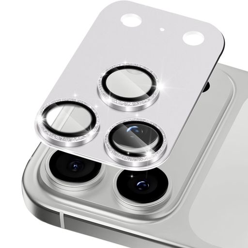 [ToVioc] カメラフイルム iPhone 17 Pro 対応 キラキラ カメラ保護 アイフォン17 P...