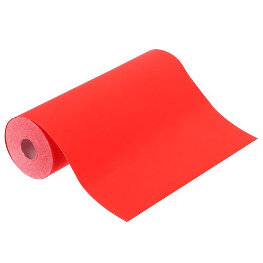PATIKIL赤い宣紙ロール65.6フィートx6.69”中国スプリングカプレット春聯習字用半生熟宣紙赤色