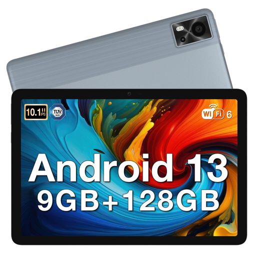 DOOGEE T10E タブレット10インチ ANDROID 13タブレット 、9(4+5)GB+ 128GB (1TB TF 拡張) 8 コア 1.6GHZ 、カメラ8MP/5MP 、6580MAHバッテリー、解像度1280×800 FHD 1