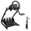 MINNEER 折りたたみ式レース用ステアリングホイールスタンドLOGITECH G29 G920 G923 THRUSTMASTER T-G T80 T128 T150 T248 T300 T300RS