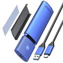 ORICOM.2SSD外付けケースM.2SSDケースUSB3.2GEN210GBPS【NVME/PCIE専用】工具不要アルミ制NVMESSDケース8TB対応2230/2242/2260/2280PCIE(2)