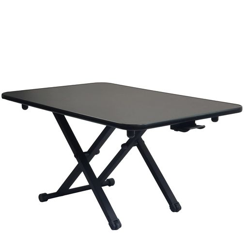 RELAXWORKスタンディングデスクガス圧式無段階高さ調整卓上折りたたみデスクリフティングテーブル持ち..