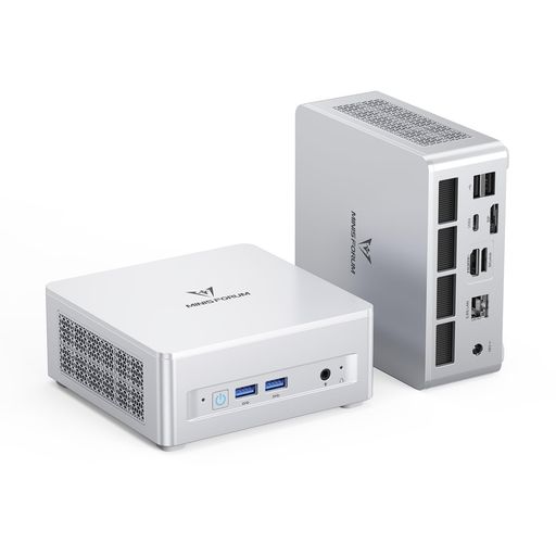 MINISFORUM UM880 Plus ミニPC AMD Ryzen 7 8845HS 16GB DDR5 512GB SSD Windows 11 Pro OCulink ポート HDMI2.1 DP1.4 USB4 3画面出力対応 2.5Gbps