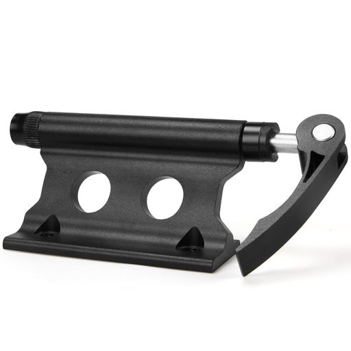 CXWXC 自転車 前フォーク受け スタンド クイックリリース、12mm/15mmスルーアクスル対応 車載と室内保管など用 ブラック(CX-C09)