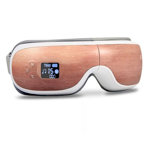 REAKアイウォーマー目もとエステホットアイマスク母の日アイケアBluetooth音楽USB充電男女兼用誕生日ギフトプレゼント御祝180度折りたたみおうち時間木目調旅行出張和風