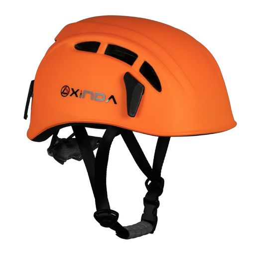 登山用ヘルメット防護帽ハーフドーム快適アウトドア装備旅行用品洞窟探検救援オレンジ 登山用ヘルメット防護帽ハーフドーム快適アウトドア装備旅行用品洞窟探検救援オレンジ