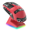 A.JAZZxATTACKSHARKX6軽量化49gゲーミングマウス、ワイヤレス2.4G/Bluetooth/有線USB-Cマウス、OpticalSensor