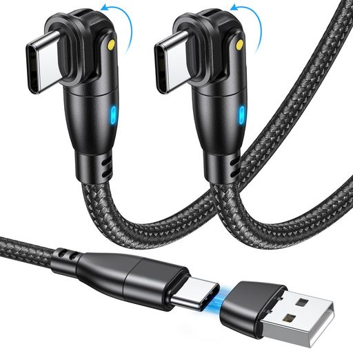 PD100WUSBTypeC֥L180žġ1m/2m2ܥåȡUSB-A/USB-CtoUSB-C/Type-C3A®...