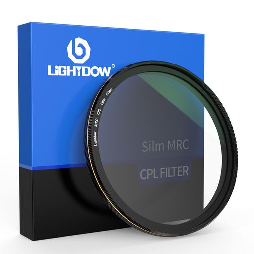 Lightdow55mmMRCCPLフィルター18層コーティング薄枠光透過率99.2%低反射光学ガラス円偏光フィルター撥水撥油キズ防止風景撮影商品撮影ポートレー...