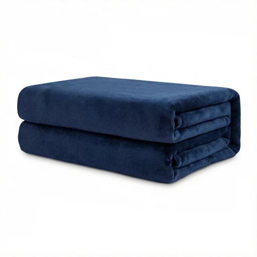 WillerS毛布シングル冬用ブランケット大判収納コンパクトふわふわあったかフランネル掛け毛布携帯車中泊旅行持ち運びくるんとクッションになる2wayおしゃれBlanketWinter(ネイビー