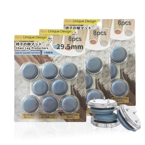 COOLHILL椅子脚カバー製品サイズ29.5mm椅子の足カバー椅子脚キャップ椅子の脚カバー家具スライダーフッ..