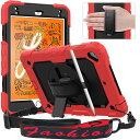 TimecityiPadMini5/Mini4(7.9インチ)ケース2015/2019モデル1メートルテストスポーツを愛するユーザーの為に頑丈耐衝撃防塵便利片手持ちペン収納フィルムベルトスタンド付きシリコン製(2)