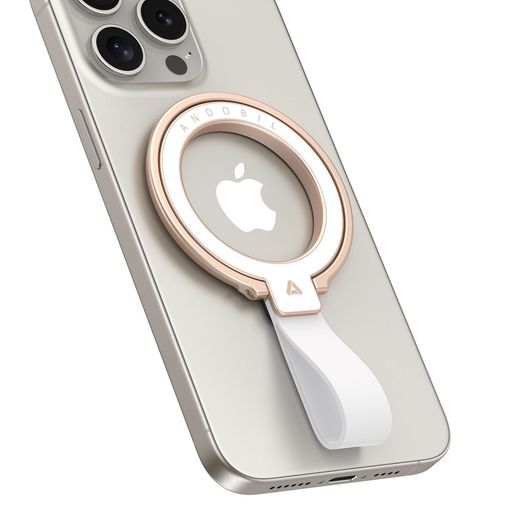 【2024最新型・MAGSTAND PRO】 ANDOBIL スマホリング MAGSAFE マグセーフ リング 【スタンド機能特化& 超强磁力 】 バンカーリング 両面 マグネット スマホ リング 360度回転 角度調整可 簡単着脱 マグネットリング