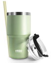 【日本限り】TYESO タンブラー ストロー付き 水筒 ボトル スポーツボトル ストローボトル ふた付き 真空断熱 600ML 真空クエンチャー 魔法瓶 運動 多色 直飲み 保温 保冷 ジョッキ 大容量 広口 持ち運び 3WAYふた アウトドア(3)