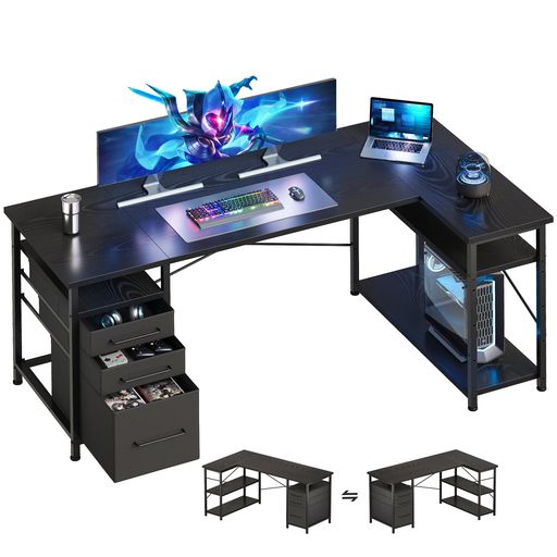 Maihailゲーミングデスクパソコンデ