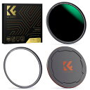 K&F CONCEPT 77MM 磁気NDフィルター ND1000+レンズキャップセット 磁気吸着 装着便利 28層ナノコーティング減光フィルター 超薄型 撥水...