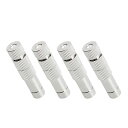 Aopin8mmミストノズル銅調整可能水流クイックコネクタ0.6mm/0.024”屋外冷却、庭の灌漑、噴水、温室用のオリフィス噴霧ミスタースプレーノズル4Pcs