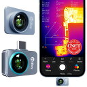 InfiRayXinfraredP2ProサーマルカメラAndroid9.0以降対応磁気マクロレンズ付きAndroidType-Cスマートフォン用9gフルメタルボディ25Hz256X192解像度