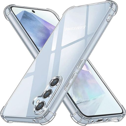 GalaxyA555GケースギャラクシーA55クリアSC-53ESCG27ソフトTPUカバー耐衝撃エアバッグ滑り止めすり傷防..
