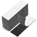 EOTW 超強力 面ファスナー 両面テープ 3*10CM 18枚セット ベルクロテープ 強力粘着 防水タイプ 耐熱 オス メスセット(3)