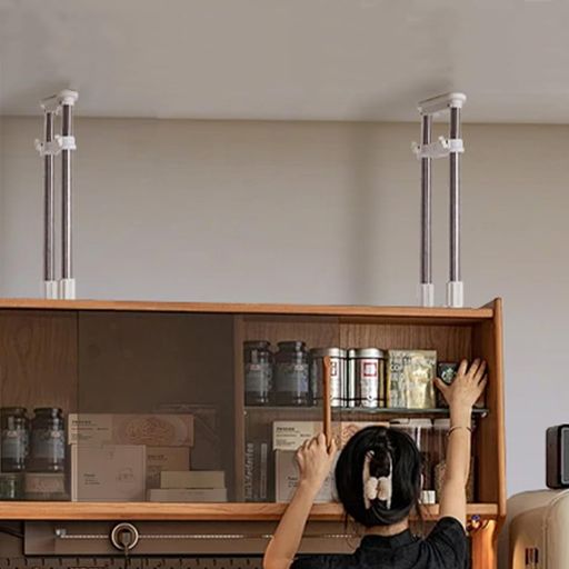 BAOYOUNI家具転倒防止伸縮棒転倒防止用つっぱり棒転倒防止突っ張り棒地震耐震対策つっぱりポール強力地..