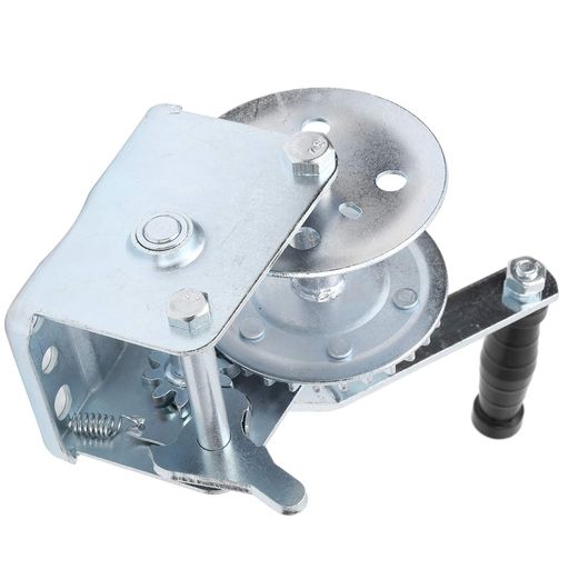 空のブラケットハンドウインチ、トレーラーウインチ、悪天候のための2836g屋外での使用ヨットボート