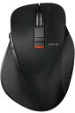 エレコム ワイヤレスマウス BLUETOOTH 静音 EX-G 握りの極み マルチペアリング Lサイズ 5ボタン ブラック M-XGL15BBSBK(2)