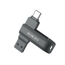 ROKHY フラッシュドライブ256GB TYPEC+USB3.2 高速OTGヂュアルフラッシュディスク アンドロイドスマホ・PC、MACBOOKCHROMEBOOK PIXEL対応- 256GB(2)