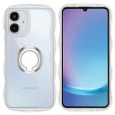 GalaxyA255G用ケースクリアリングスタンド付きSC-53Fウェーブマグセフ可愛いソフトTPUレンズ保護角保護強化衝撃吸収超軽量極薄スタンド機能車載ホルダー対応滑り止めかわいいうねうね韓国…