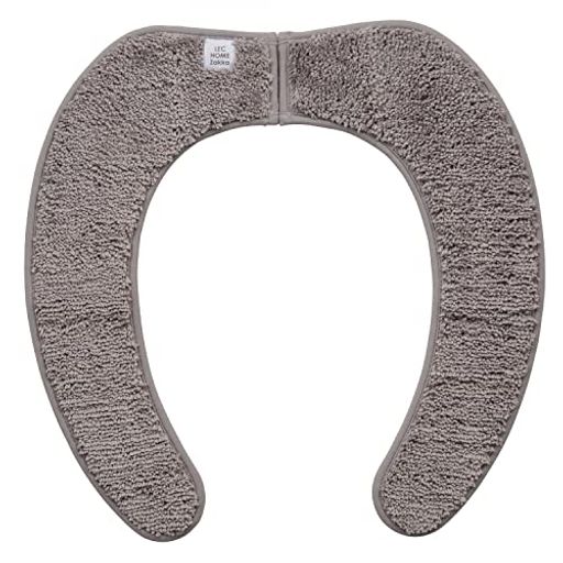 レック(LEC)ぴたQ吸着べんざシート極上もこふわタフト生地(ブラウン)全型対応/貼るタイプ/洗濯OK/薄型パッケージタイプ