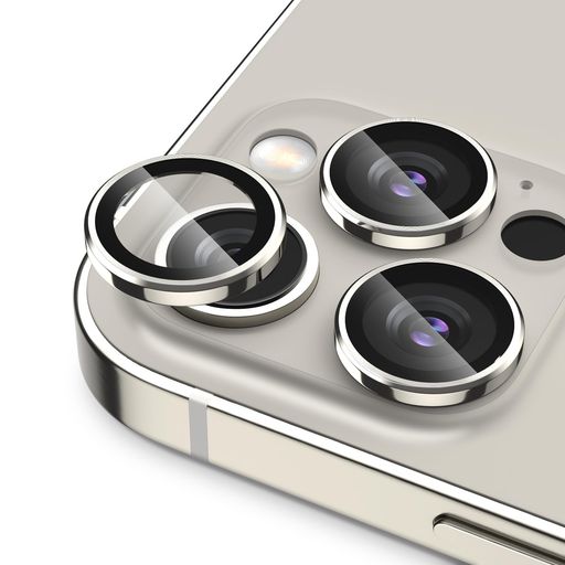 PODICK カメラフィルム IPHONE 15 PRO/15 PRO MAX用 カメラカバー 9H強化ガラス アルミ合金製 アイフォン15プロ/15PRO MAX用 カメラ保護 キズ防止 耐衝撃 高透過率 黒縁取り 露出オーバー防止 極薄