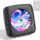 KEGAUDIOCDプレーヤーCDラジカセBLUETOOTH受信/送信スピーカー内蔵卓上&壁掛け式CDプレイヤー1台多役FM/USB対応A-Bリピート再生音楽再生/語学学習/胎児教育日本語説明書付き(ブラック)(2)