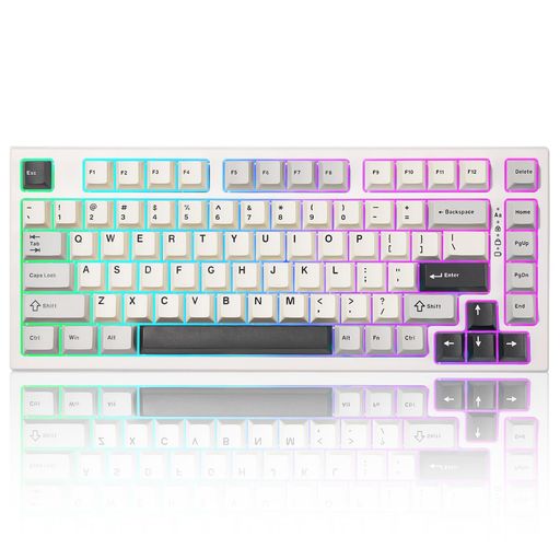 YUNZII RT80 82キー ラピッドトリガー キーボード ワイヤレス メカニカルキーボード ゲーミングキーボード ホールエフェクト BLUETOOTH/2.4GHZ/有線 磁気スイッチ RGB ガスケットマウント ホットスワップ