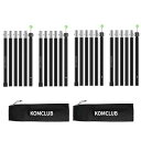 KOMCLUBテントポールタープポール収納40CMMAX240CM直径24MM25段階調節6節連結アルミ製高さ調整可能プッシュボタン式組立簡単収納袋付き天幕用ポ...