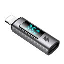 MCDODO USB-C TO ライトニング 変換アダプタ PD 36W急速充電 出力スクリーン表示 スマートチップ搭載 高速データ転送(ノートPC間のみ対応) USB-C I-PHONE 変換コネクタ アルミ合金シェル TYPE-C ライトニング(2)