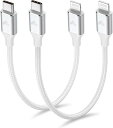 AIONEUS USB C LIGHTNINGケーブル 30CM 2本セット タイプC IPHONE 充電器 ケーブル 短い PD高速充電 タイプC ライトニングケーブル TYPE C LIGHTNINGケーブル IPHONE 14 PRO MAX 13(2)