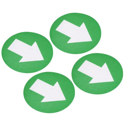 直径:90mm;パッキングリスト:ラウンドエンターサインステッカー6個。 材料:矢印方向ステッカーはPVC防水素材でできており、自己粘着性があり、滑らかな表面にうまく機能し、簡単に貼り付けたり剥がしたりできます。 利点:この標識は特定の方向を指す矢印と明るい色を備えた円形のデザインで、認識し、理解しやすいものになっています。 応用:矢印付きの丸い進入標識は、主に進入方向または場所へのアクセスを示すために使用される標識です。ショッピングモール、ホテル、公共の建物などで使用できます。 説明:最初に表面をきれいにしてから、ステッカーをはがして、ガラス、大理石、陶器、看板などの表面に貼り付けて方向を示します。