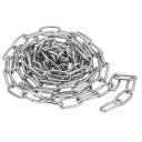 PATIKIL2Mx17mmx4mmステンレス鋼リンクチェーン304ステンレス鋼メタルチェーン小型リンクプルーフコイルチェーン軽量ユーティリティチェーンホームス...