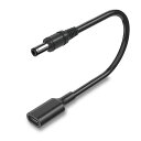 CYD5.5MM*2.5MMTYPE-CDC電源ケーブル15W(5V-3A)急速充電USB-CPDTODC変換ケーブル長さ30CM多重保護耐熱耐寒耐摩耗