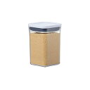OXO(オクソー) 保存容器 プラスチック 密閉 1.0L ポップコンテナ スモールスクエア ショート(3)